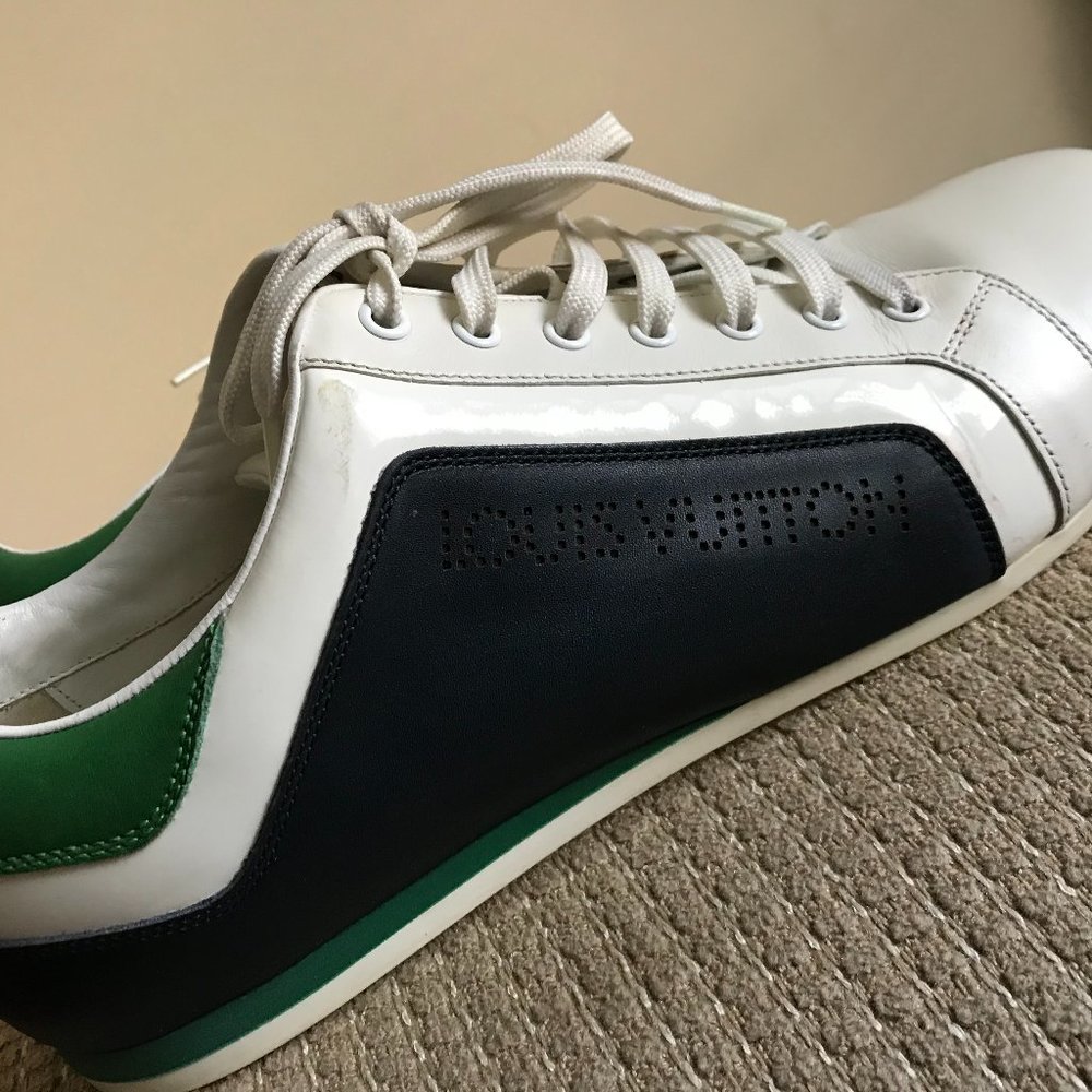 Louis Vuitton Men's 3-Tone Leather Sneakers - Picture 16 of 16